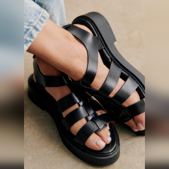 Sézane Low Aly Sandals - Picture 4 of 7